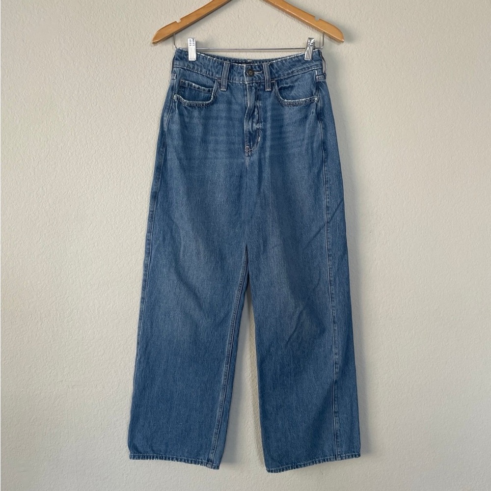 Hollister Blue Wide Leg Women's Jeans